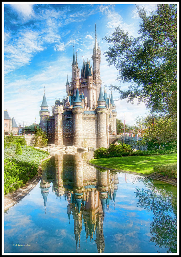 Cinderellas Castle, Magic Kingdom, Walt Disney World #6 Photograph by A Macarthur Gurmankin