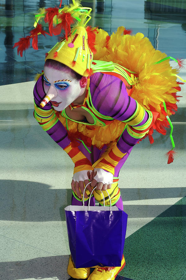 Cirque De Soleil Clown Photograph