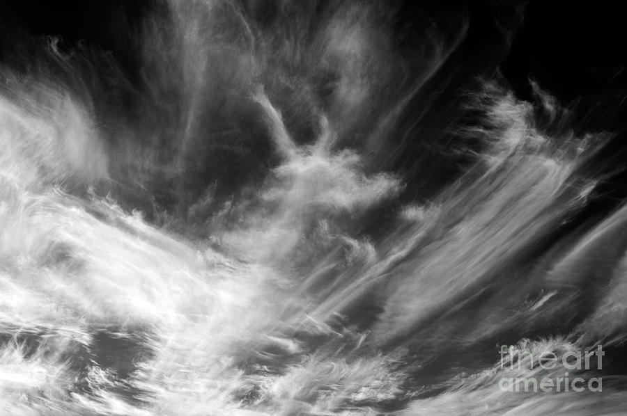 Cirrus Clouds with Nature Patterns  #3 Photograph by Jim Corwin