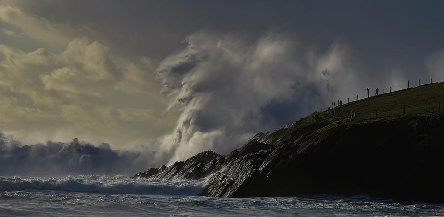 Beach Photograph - Clogher Madness #4 by Barbara Walsh
