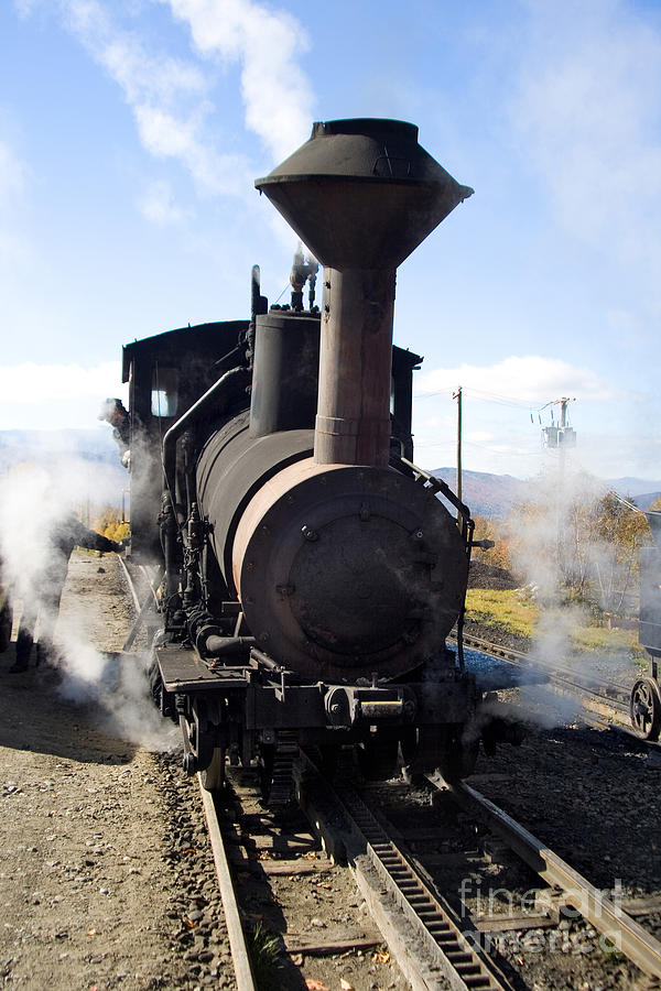 Cog Railway, Mount Washington, Nh #3 Photograph by Larry Landolfi