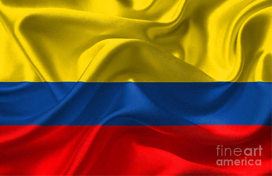 Colombia Flag Digital Art by Frederick Holiday - Fine Art America