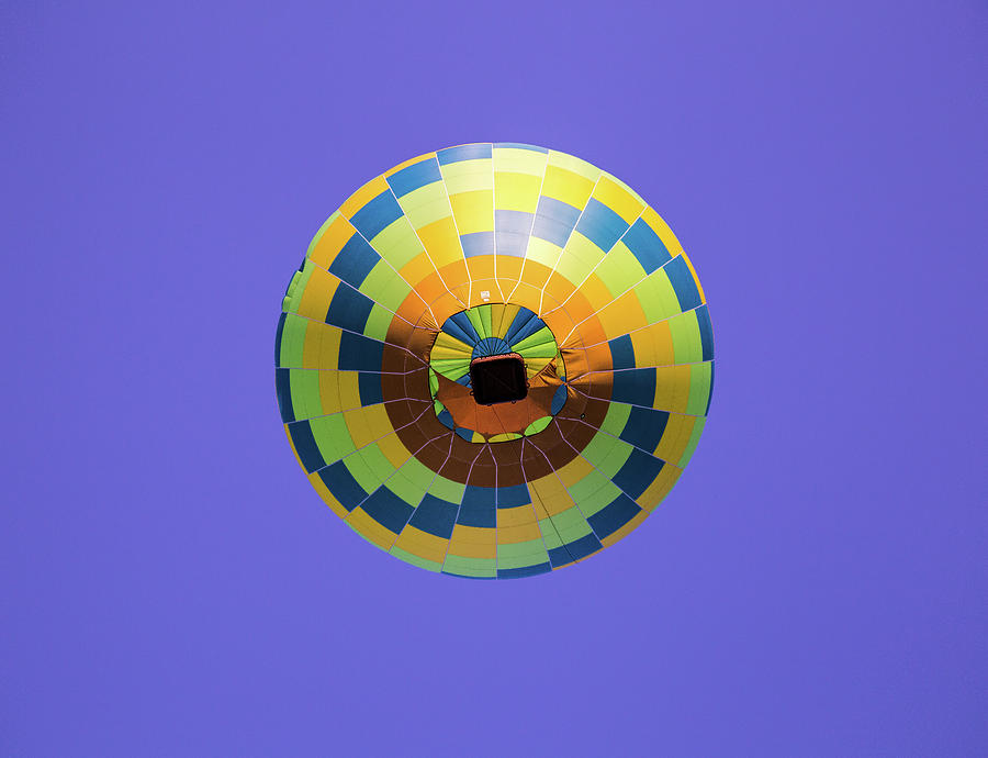 Colorful Abstract Hot Air Balloon by Pete Hendley Colorful Abstract Hot Air Balloon by Pete Hendley