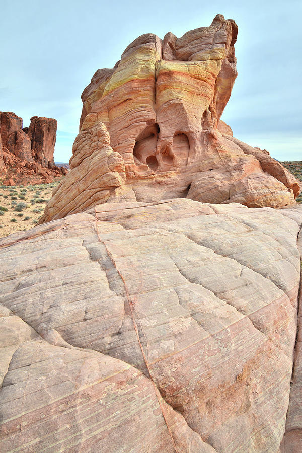 Colorful Castle in Valley of Fire #4 Photograph by Ray Mathis