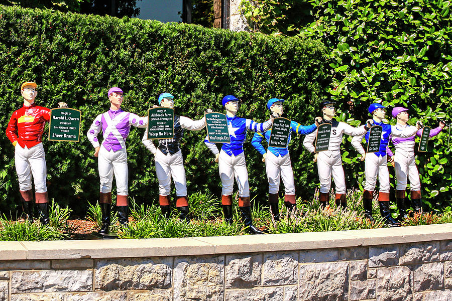 Colors of Past Stakes at Keeneland KY #3 Photograph by Chris Smith