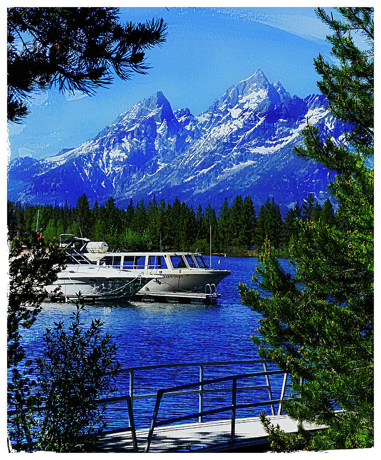 Colter Bay in the Tetons Photograph by Margie Wildblood