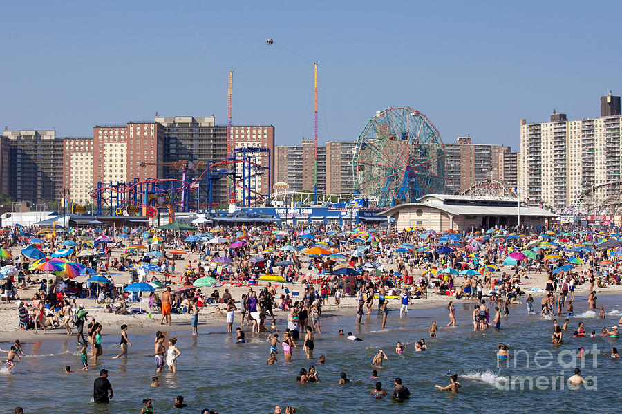 Coney Island - New York City #3 Photograph by Anthony Totah
