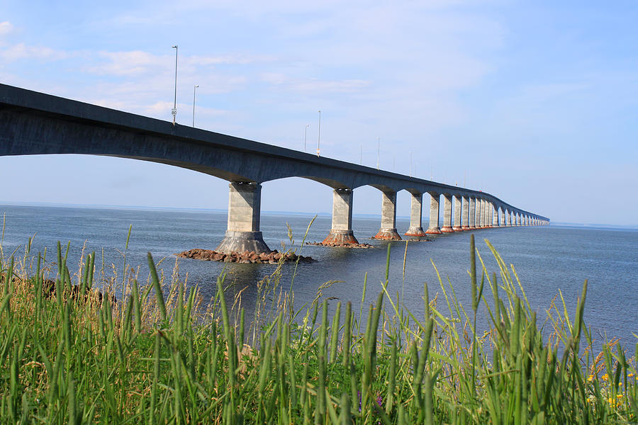 Confederation Bridge To Prince Edward Island by G Victoria