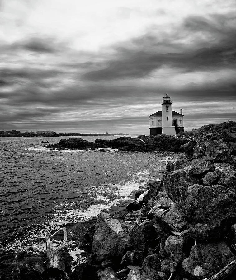 Coquille Lighthouse #2 Photograph by Steven Clark