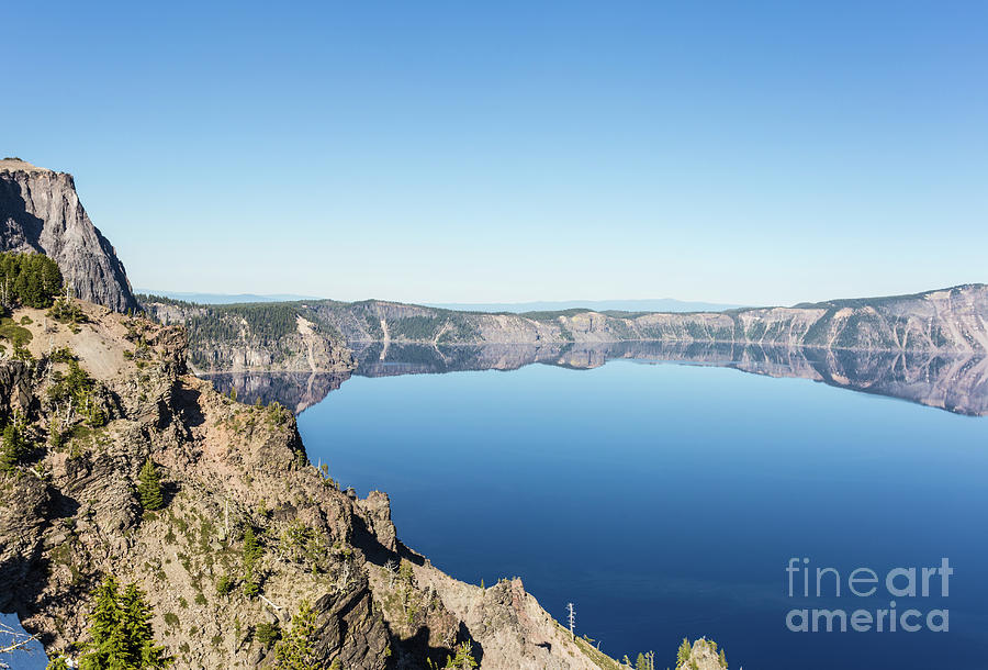Crater lake in Oregon, USA #3 Photograph by Didier Marti