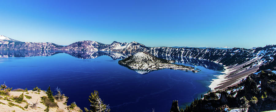 Wizard Photograph - Crater Lake #2 by Jonny D