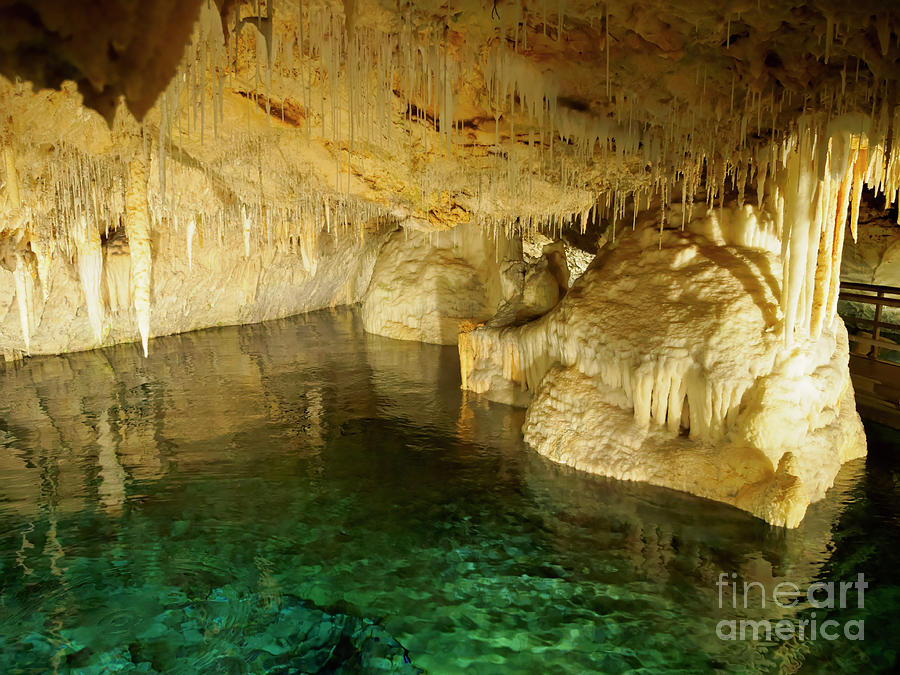 Crystal Cave in Hamilton Parish Bermuda #3 Photograph by Louise Heusinkveld