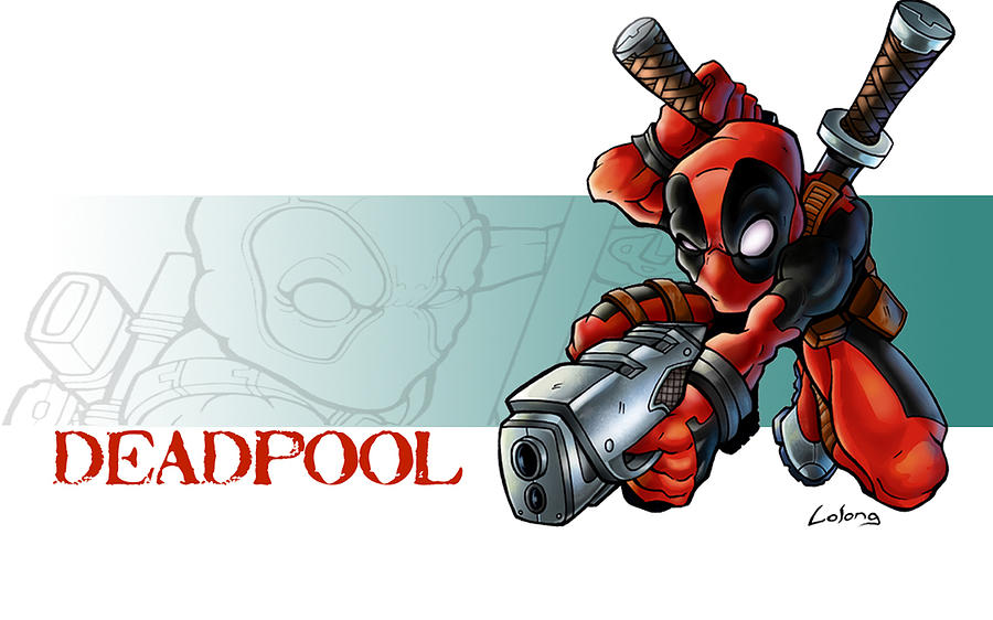 Deadpool Digital Art - Deadpool #3 by Maye Loeser