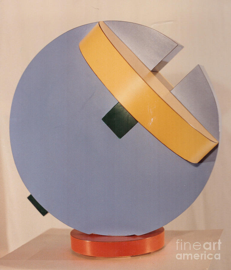 Disc Form #3 Sculpture by Robert F Battles