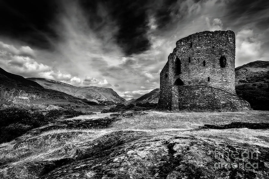 Castle Photograph - Dolbadarn Castle by Adrian Evans