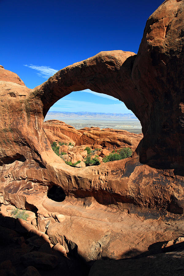 Double 0 Arch in Arches National Park #3 Photograph by Pierre Leclerc Photography