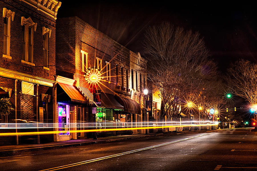 Downtown York South Carolina The White Rose City At Christmas Ti ...