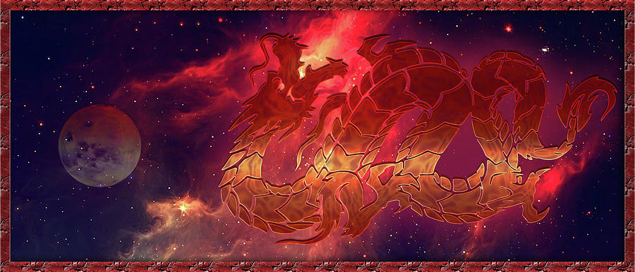 Dragon #3 Digital Art by Harald Dastis