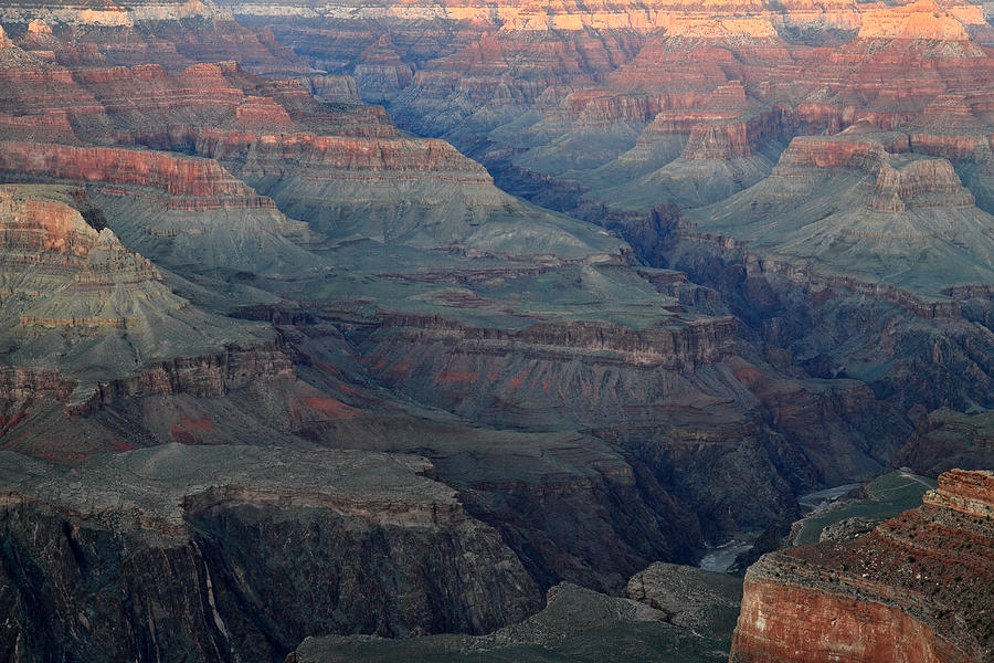 Dusk at Grand Canyon #3 Photograph by Pierre Leclerc Photography