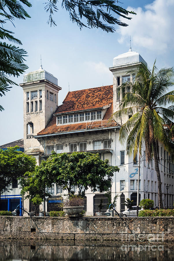 Dutch Colonial Buildings In Old Town Of Jakarta Indonesia #3 Photograph by JM Travel Photography