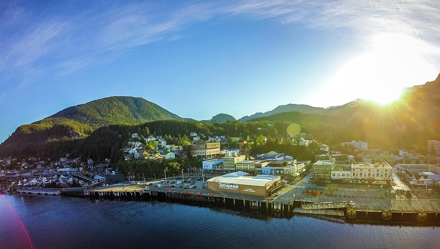 Early Morning In Ketchikan Alaska Port #3 Photograph by Alex Grichenko