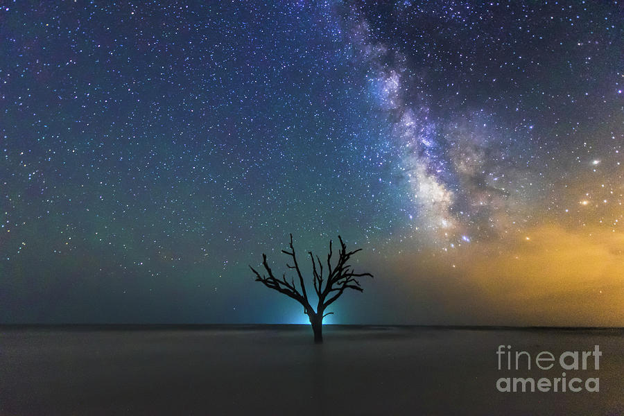 Edisto Island Milky Way #3 Photograph by Robert Loe