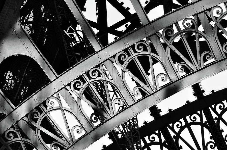 Eiffel Tower detail #3 Photograph by Dutourdumonde Photography