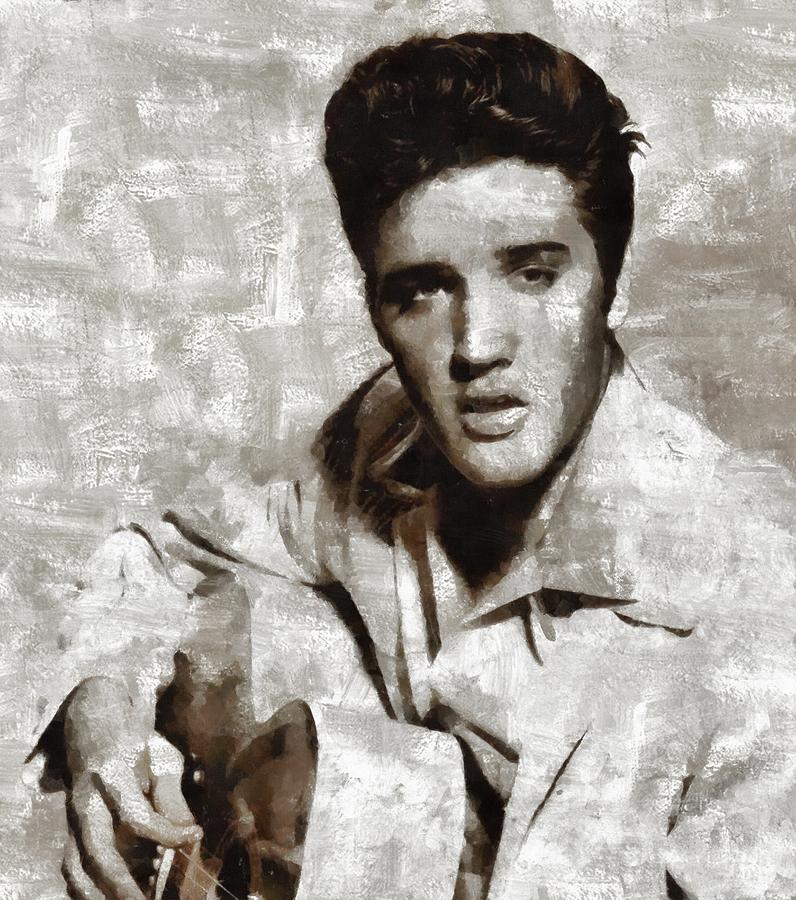 Elvis Presley, Singer Painting by Esoterica Art Agency | Fine Art America