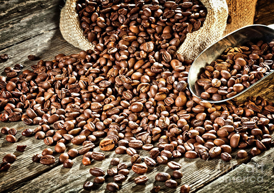 Espresso And Coffee Grain #3 Photograph by Gualtiero Boffi