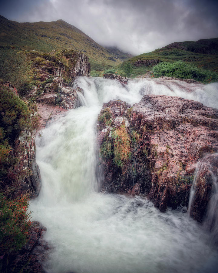 Falls of Glencoe #1 Photograph by Ray Devlin