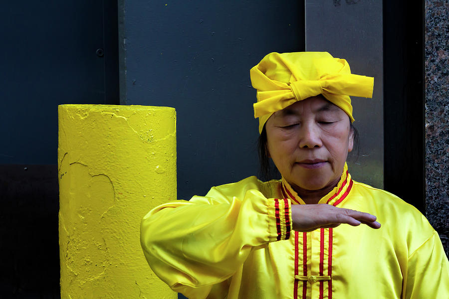 Falun Dafa Meditation #3 Photograph by Robert Ullmann