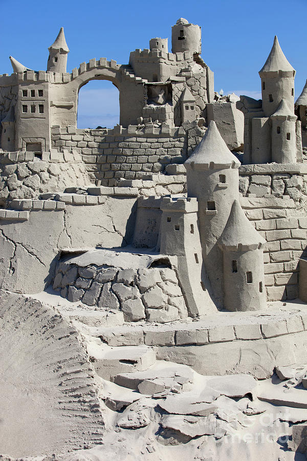 Fancy Sand Castle #3 Photograph by Anthony Totah