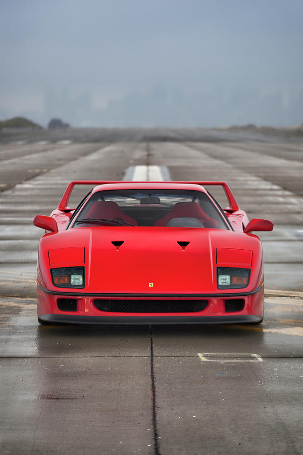 #Ferrari #F40 #Print #3 Photograph by ItzKirb Photography