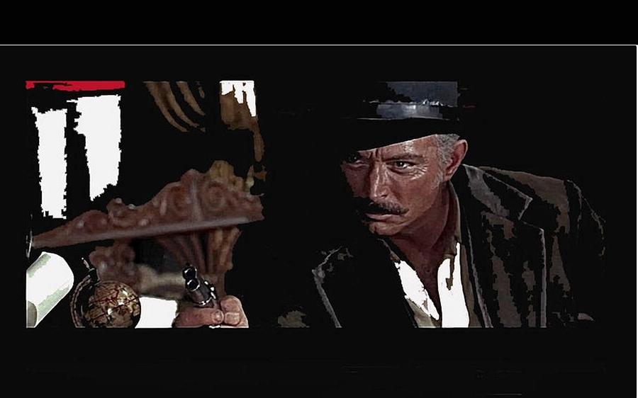 Film Homage Lee Van Cleef Spaghetti Westerns Publicity Photo Collage 1966-2008 #2 Photograph by David Lee Guss