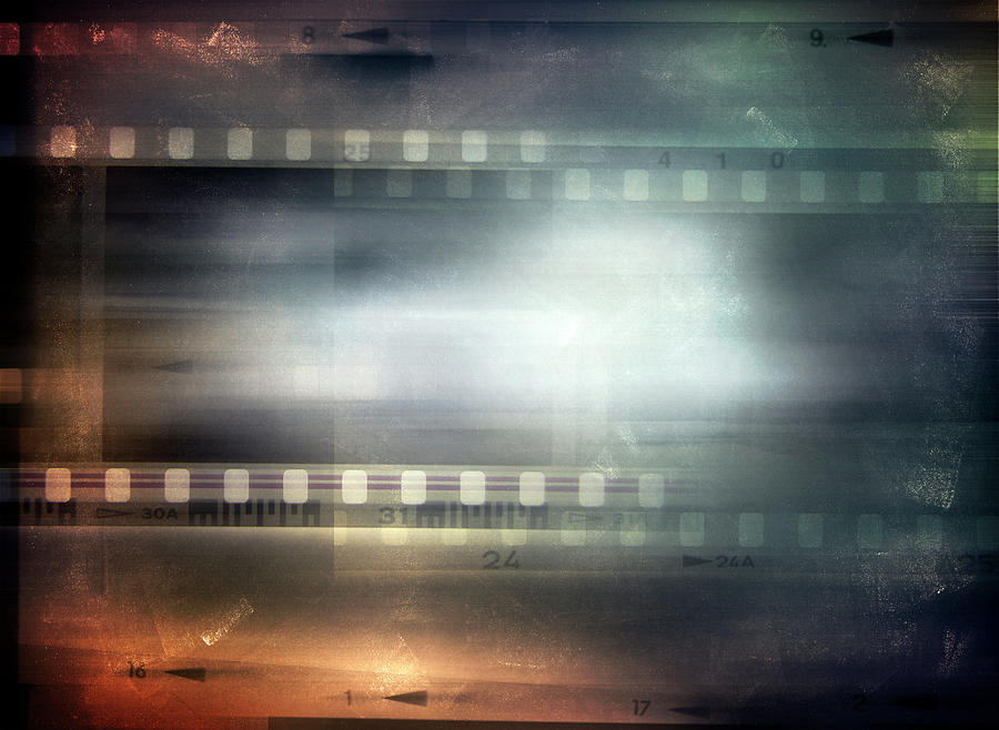 Film strips #3 Photograph by Les Cunliffe