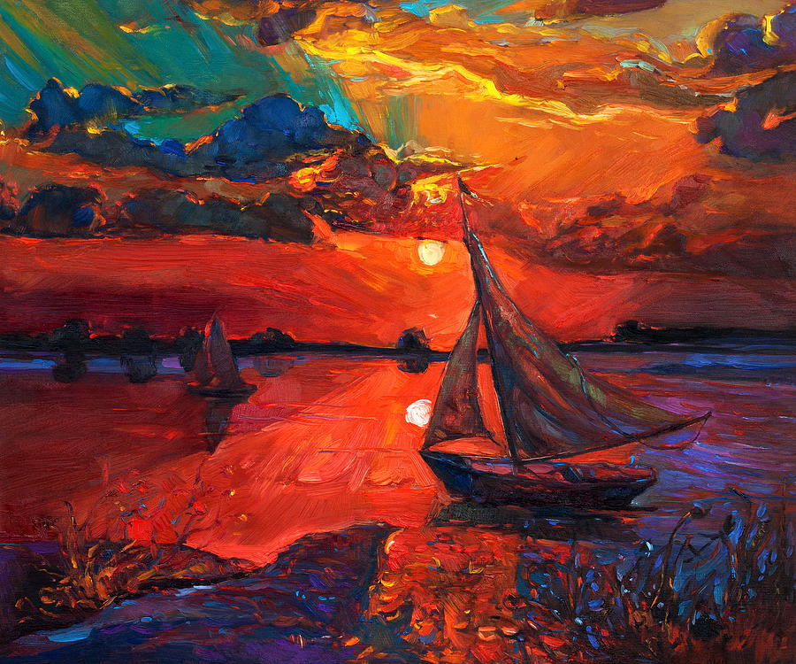 Fishing Boat Painting