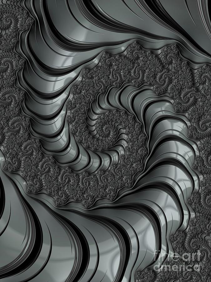 Abstract Digital Art - Fractal, Pattern, Kaleidoscope, Art #3 by Esoterica Art Agency