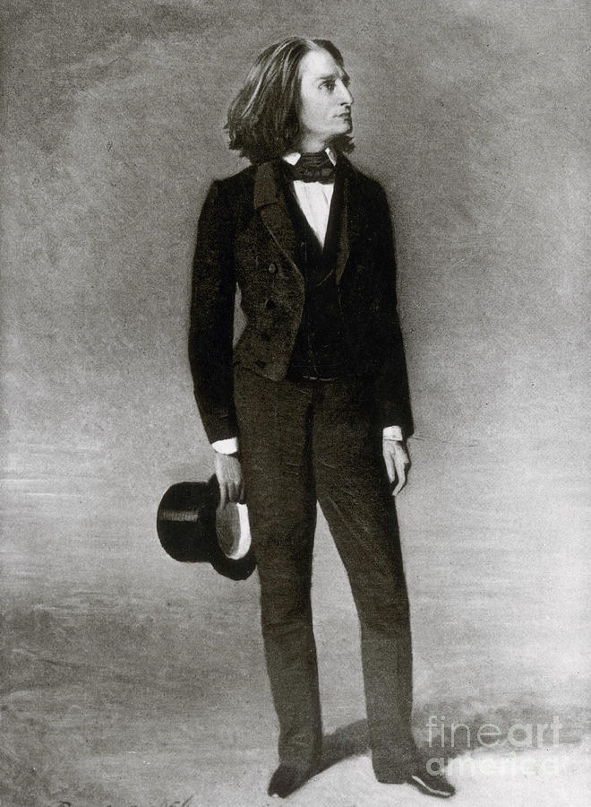 Franz Liszt, Hungarian Composer #3 Photograph by Science Source