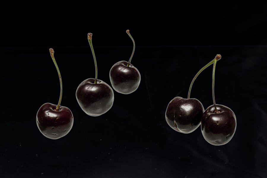 Fresh Cherries #3 Photograph by David French