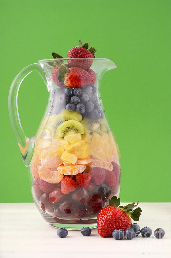 Fresh fruit juice concept  #3 Photograph by Milleflore Images
