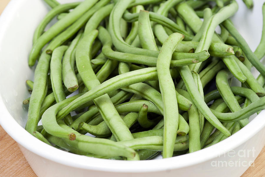 Fresh Green Beans #3 Photograph by Michal Boubin