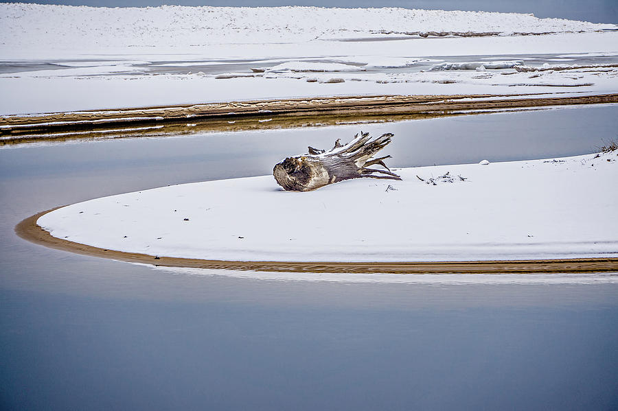 Frozen Winter Scenes On Great Lakes  #3 Photograph by Alex Grichenko