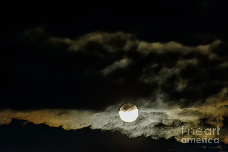 Full Moon  #3 Photograph by Thomas R Fletcher