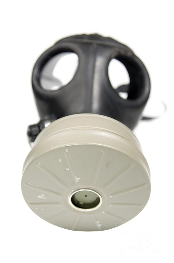 Gas Mask Photograph - Gas Mask  #3 by Ilan Rosen