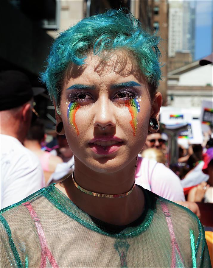 Gay Pride 2017 NYC #3 Photograph by Robert Ullmann