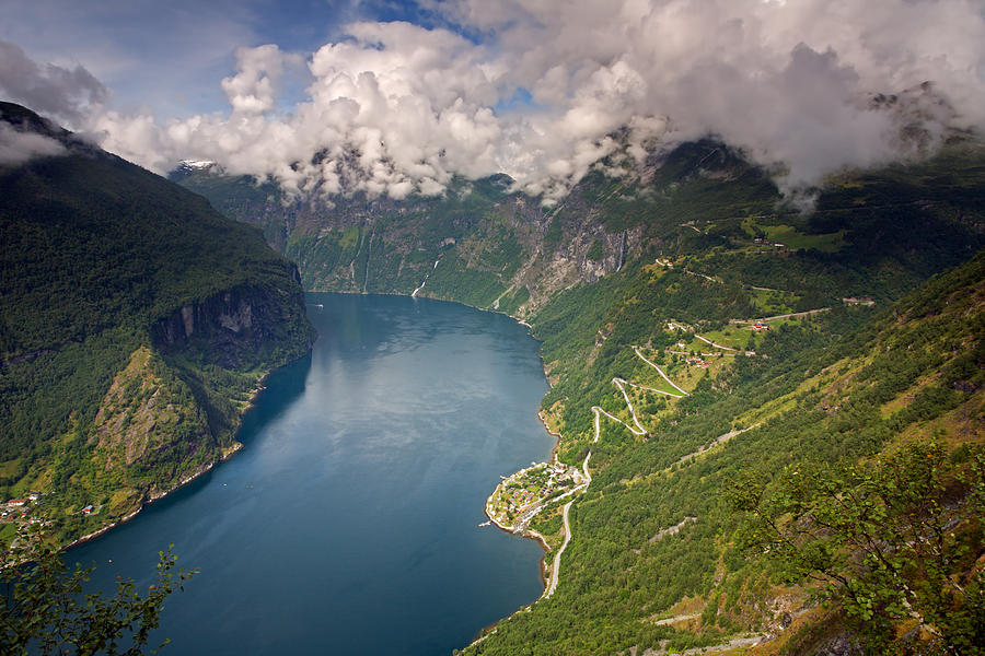 Geirangerfjord #4 Photograph by Aivar Mikko