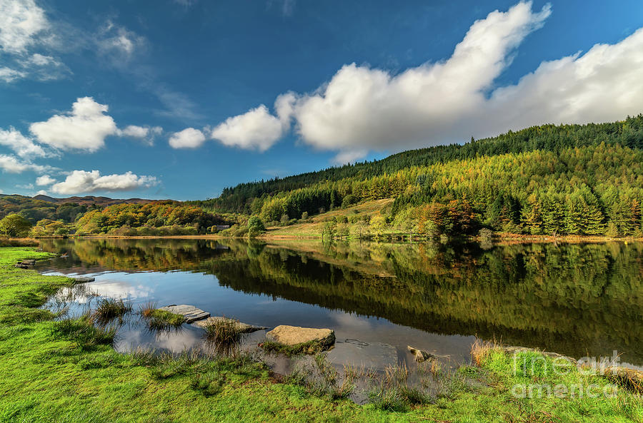 Geirionydd Lake Photograph by Adrian Evans