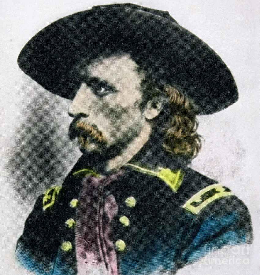 George Armstrong Custer Drawing By American School - Fine Art America