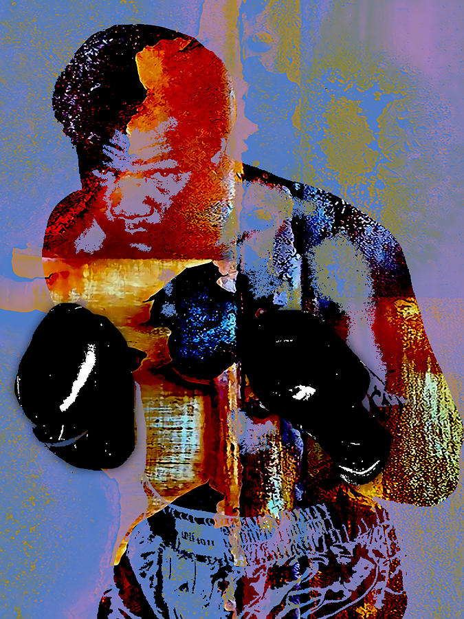 George Foreman Collection #3 Mixed Media by Marvin Blaine