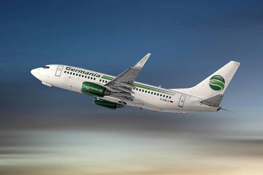 Germania Mixed Media - Germania Boeing 737-76J #3 by Smart Aviation
